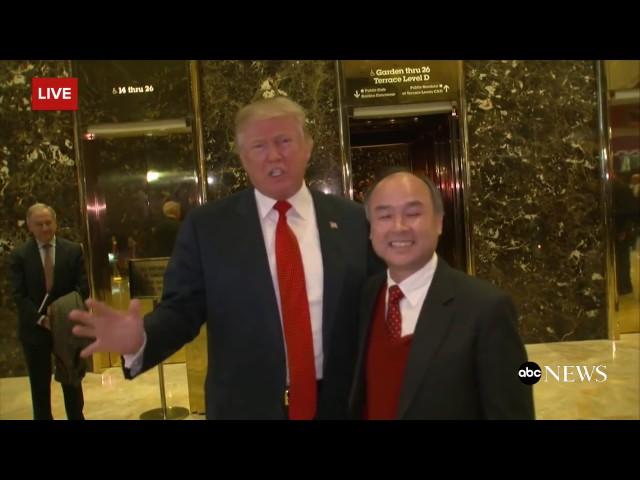 Trump: SoftBank CEO Agreed to Invest $50B in US