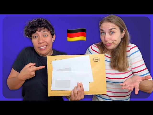 How to write addresses on envelopes in Germany