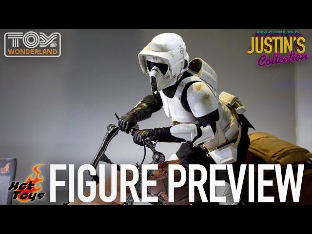 Hot Toys Scout Trooper & Speeder Bike Star Wars Return of the Jedi  - Figure Preview Episode 123