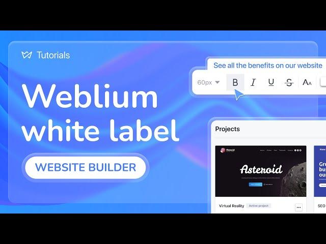 White Label Website Builder Weblium