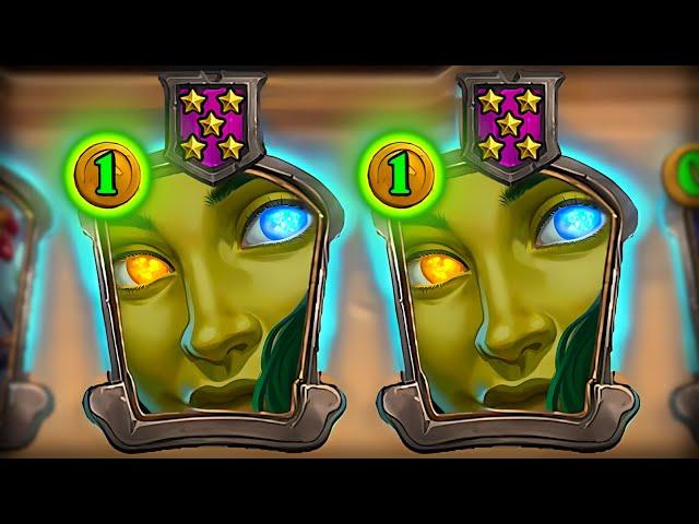 Absolutely DISGUSTING Turn! | Hearthstone Battlegrounds