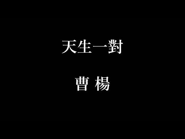 曹楊-天生一對【歌詞】