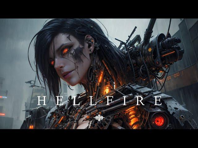 1 HOUR Dark Techno / Cyberpunk / Industrial Bass Mix 'HELLFIRE' [Copyright Free]