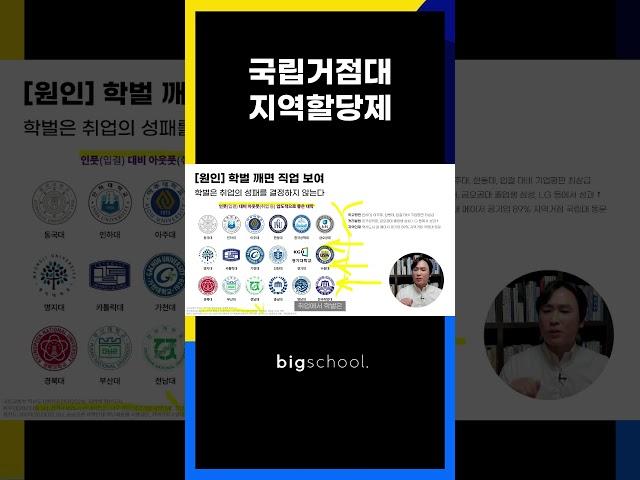 국립거점대 지역할당제 #대학입시 #지역인재 #공기업취업