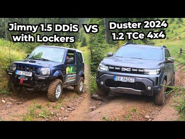 Dacia Duster 2024 VS Suzuki Jimny Mud Offroad