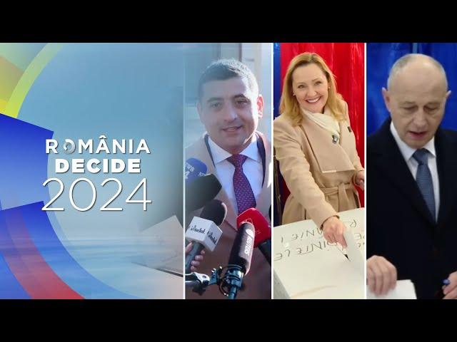 Principalii candidați au votat la primul tur al alegerilor prezidențiale din 2024