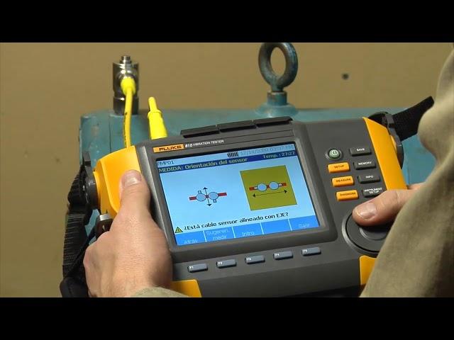 Introducción al Analizador de Vibraciones Fluke 810 - Demostración