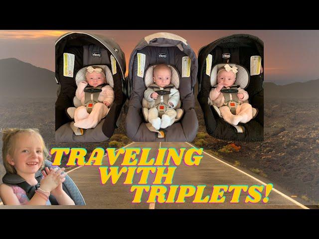 Packing & Traveling With Triplets