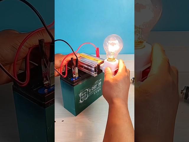 200 Watt Inverter.#inverter #new #shortvideo #top #tranding #shorts  @5MinuteCraftsYouTube