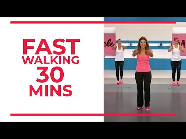 FAST Walking in 30 minutes | Fitness Videos