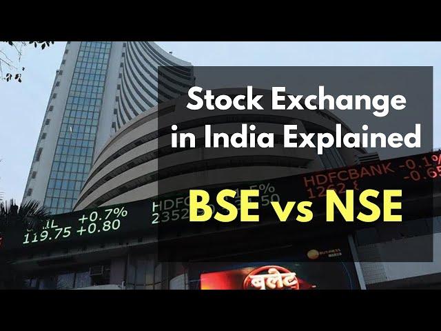 Stock Exchange in India | BSE vs NSE | Stock Exchange kya hota hai |  What is Stock Exchange