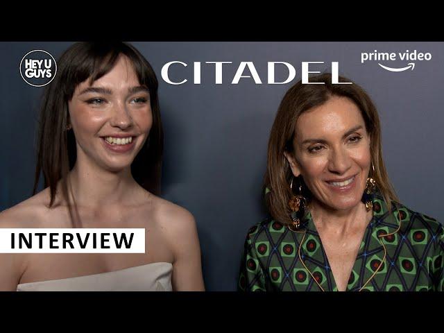 Citadel Premiere - Gina Gardini & Matilda De Angelis on Amazon's new spy thriller