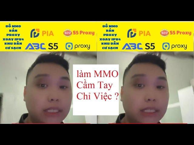Làm MMO cầm tay chỉ việc ? #dommo  #vpspika  #mmo #proxy