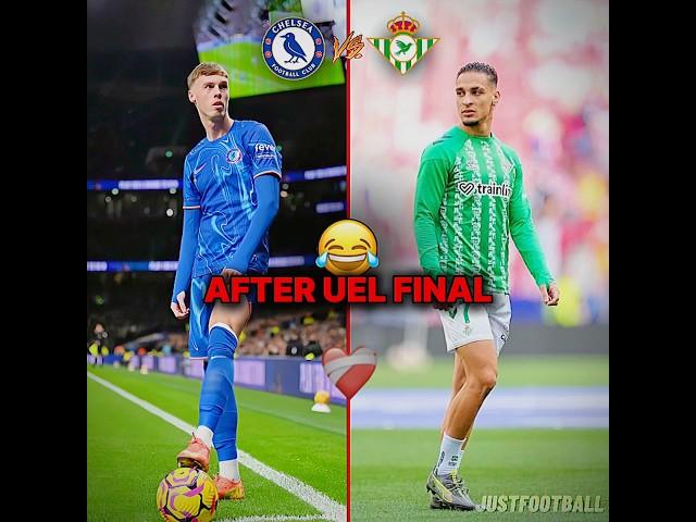 Chelsea and Betis logos after UEL final #chelsea #realmadrid #logo