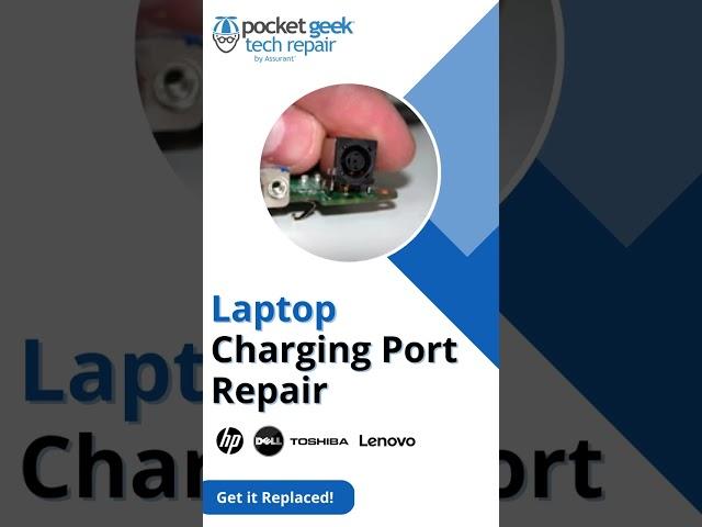 Pocket Geek Tech Repair Perth Laptop Charging Port Repair & Replacement