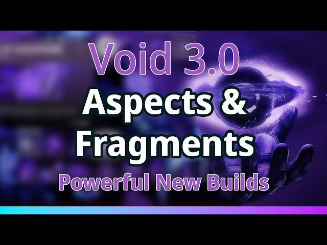 Void 3.0 preview aspects fragments warlock voidwalker builds | Destiny 2 Witch Queen