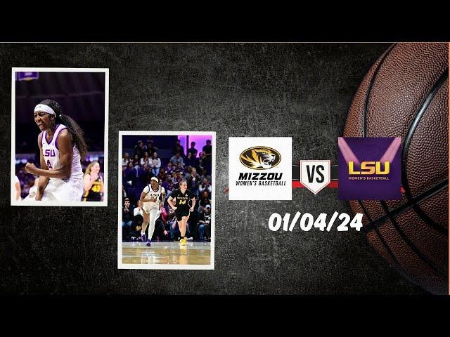 FULL GAME : Missouri vs LSU - January 4, 2024 | mochilovebasket