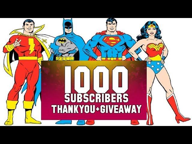 ONE THOUSAND SUBSCRIBERS CELEBRATION! Featuring Subscriber COMMENTS!