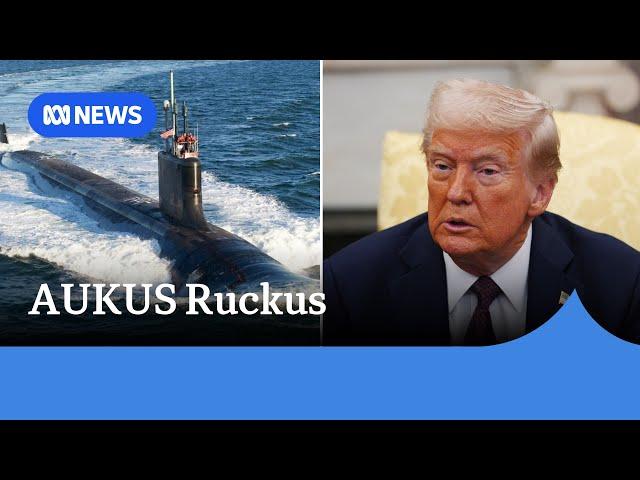 Trump's AUKUS gaffe as focus remains on Chinese warships | ABC NEWS