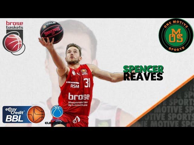 Spencer Reaves || Brose Bamberg  BBL Germany || FIBA Europe Cup Mid Season Highlights || 6’3” Guard