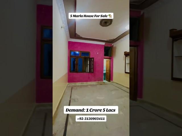 5 Marla house for sale  Demand: 1 Crore 5 lacs #houseforsale #realestate #5marla #beautifuldesign