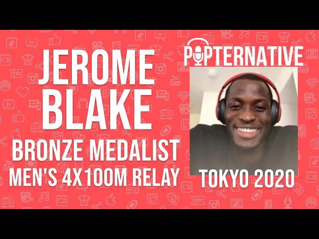 Jerome Blake talks about winning the bronze medal for Canada in the Men's 4x100m relay at Tokyo 2020