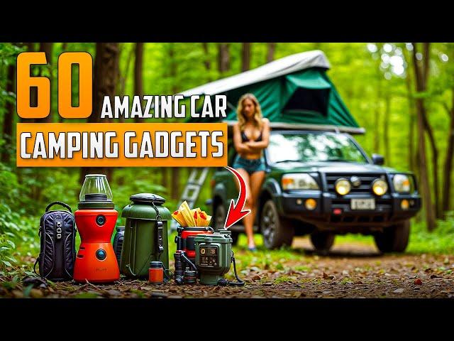 60 AMAZING Car Camping Gadgets and Accessories