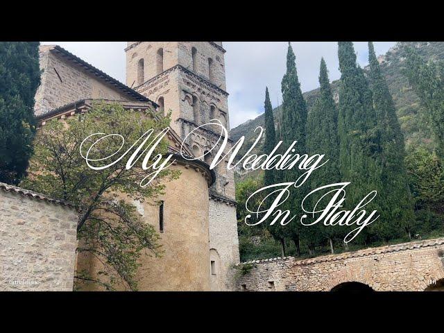 Planning my dream destination wedding in Umbria Italy | Abbazia San Pietro in Valle | Blanc Weddings