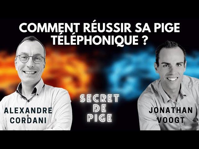 Comment réussir sa pige téléphonique ? - Jonathan Voogt