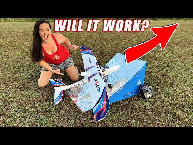 RAMPING RC PLANE!! - YOU WON'T BELIEVE WHAT HAPPENS! - TheRcSaylors