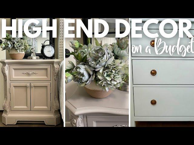 High End Decor on a Budget- Use What You Have!