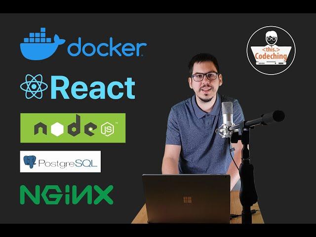 Dockerizing a React application with Nodejs Postgres and NginX | dev and prod | step by step