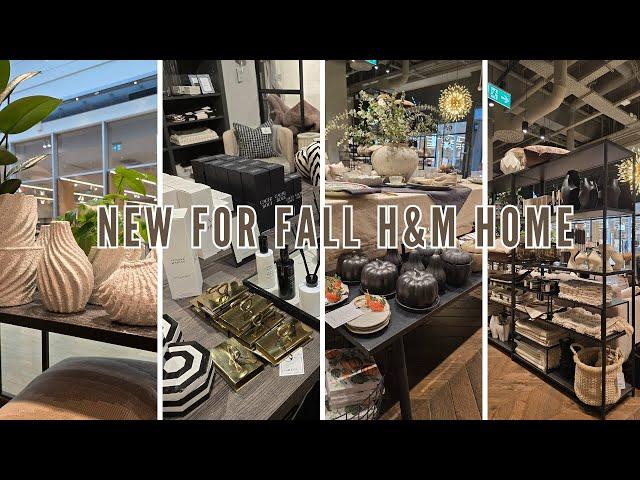 NEW AT H&M HOME FALL 2024 | H&M HOME SHOP WITH ME