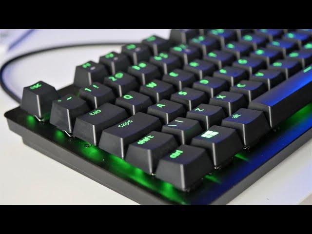 Razer Huntsman Tournament Edition ASMR style unboxing