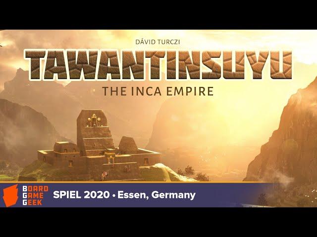 Tawantinsuyu- The Inca Empire  — game preview at SPIEL.digital 2020