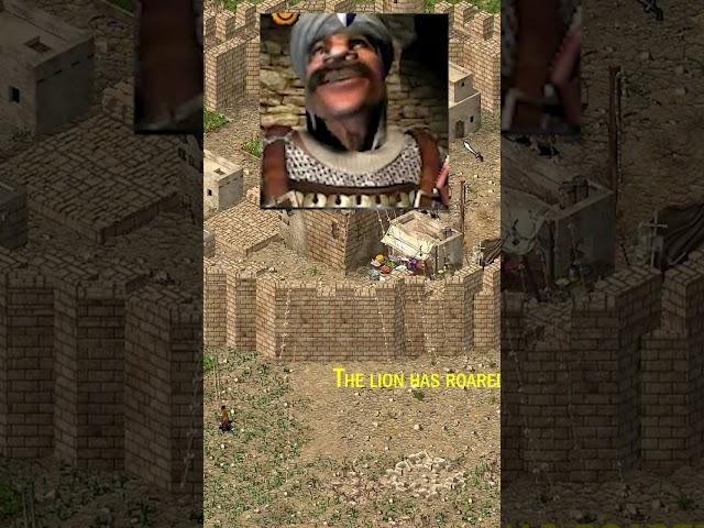 The lion has roared! | Sultan  quotes | Stronghold crusader