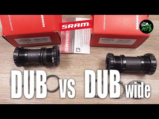 DUB vs DUB Wide Cranks, SRAM BB, 55-52-49 mm Chainline, T-Type Transmission Bottom Bracket