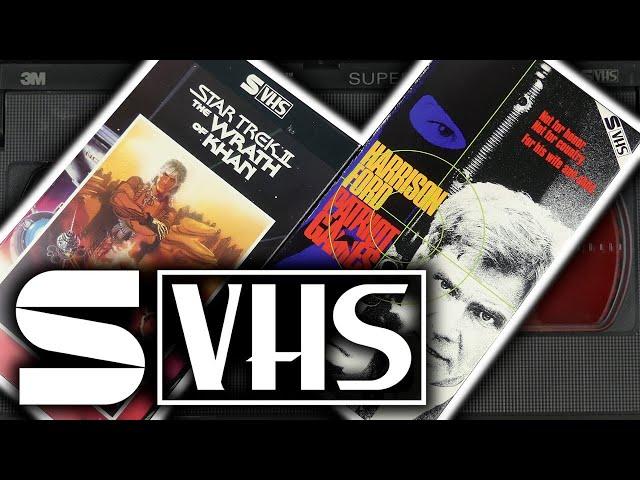 S-VHS vs VHS! Can you see the Super VHS difference?