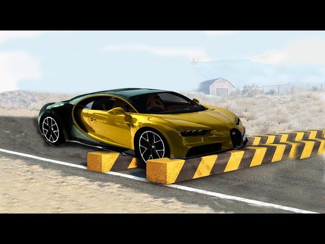 Cars vs consecutive ledges | Can cars overcome the ledges? Beamng drive