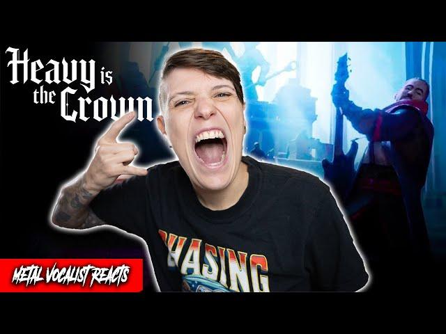 Metal Vocalist Reacts To HEAVY IS THE CROWN! | Linkin Park