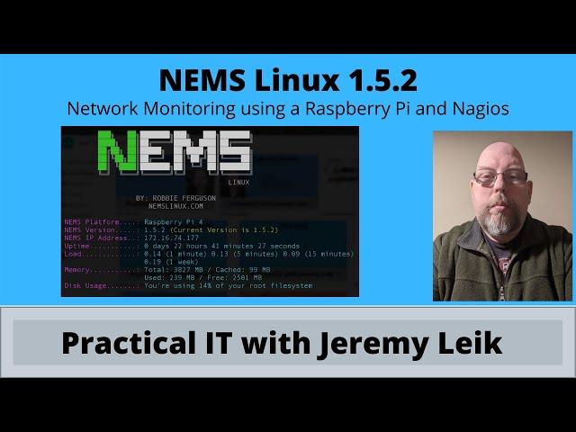 NEMS Linux 1.5.2 - Network Monitoring on Raspberry Pi | Practical IT