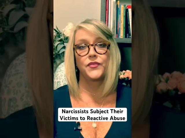 Narcissists Subject Their Victims to Reactive Abuse. #narcissist #npd #jillwise #npdabuse #cptsd