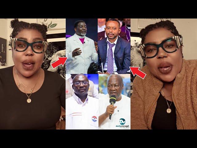 Criminals! – Afia Schwar Exposed Agyinasare, Owusu Bempah Other Pastors Plotting Against Bawumia