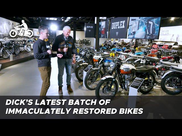 Classic Bike Collector - Dick's 20 duplex-framed Triumphs