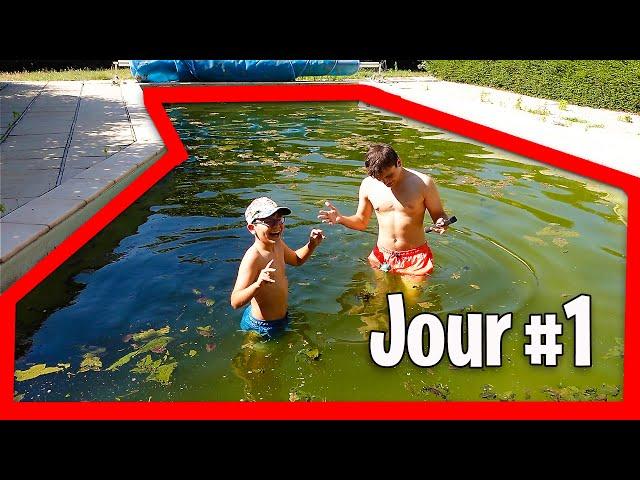 LE DERNIER QUI SORT DE LA PISCINE SALE GAGNE !