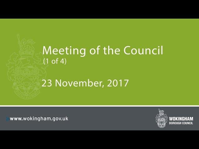 Council, 23 Nov 2017, (1 of 4)