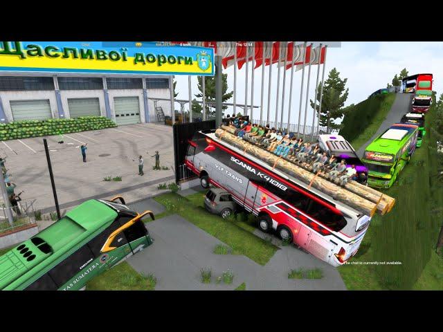 Driver Challange On The Dangerous Mountain Road - Euro Truck Simulator 2