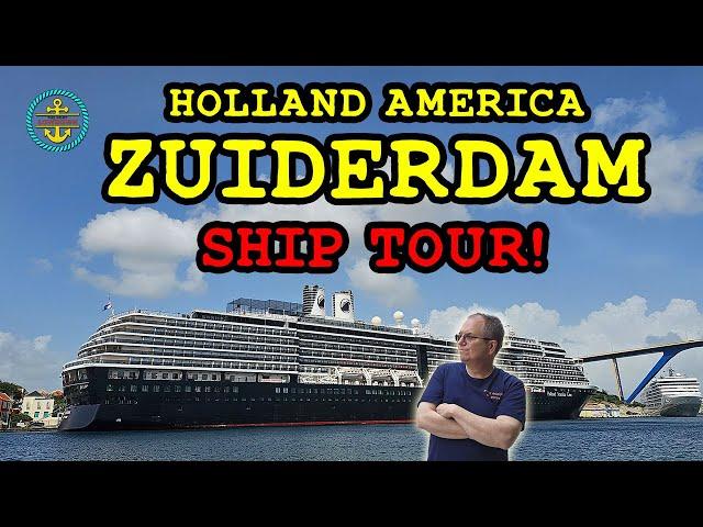 Zuiderdam Christmas Holiday Cruise Ship Tour!