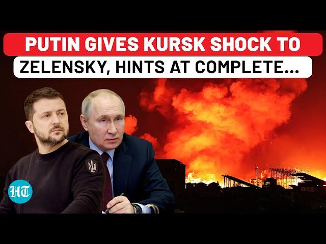 Putin Hints At Kursk Endgame In Fresh Bad News To Zelensky: ‘2,000 Troops Trapped…’ | Ukraine War