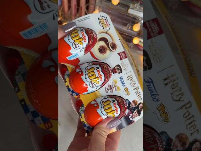 [ASMR] UNBOXING 🪄Kinder Joy x Harry Potter Funko Pop Quidditch Edition 🪄